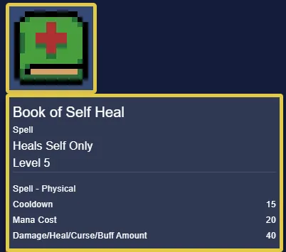Book of Self Heal, Idle Hack