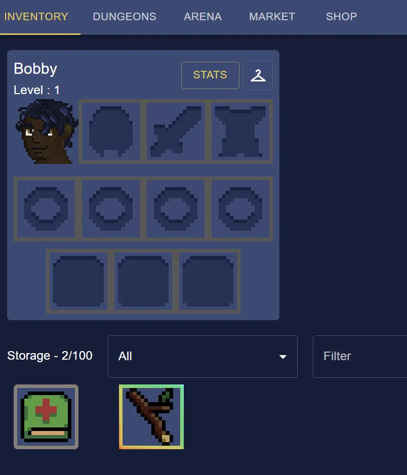 First Character, Idle Hack