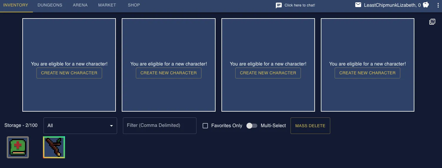 Very Begining, Idle Hack